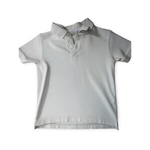 Talbots Kids Polo Shirt 7T Green Short Sleeve Collared